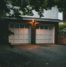 Residential garage door.